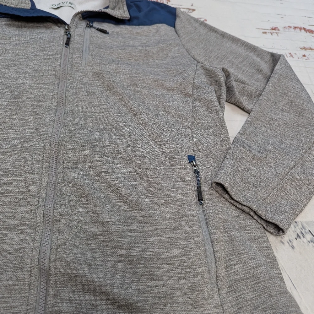 Orvis Zip Up Sweatshirt - Picture 4 of 4